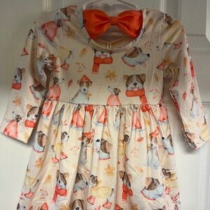 Snuggly Paws girl dress